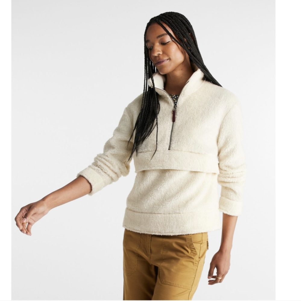 LL Bean | Signature Fleece in White